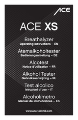 Ace XS Operating Instructions Manual