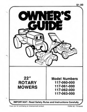 MTD 117-063-000 Owner's Manual