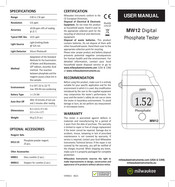 Milwaukee MW12 User Manual