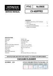 Hitachi CV-400PPRO Service Manual