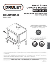 Drolet DB03016 Owner's Manual
