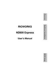 Rioworks ND800 Express User Manual