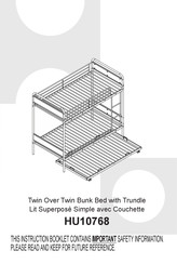 Costway HU10768 Manual