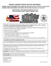 BuckMaster EV100 Manual