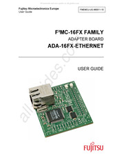 Fujitsu F2MC-16FX ADA-16FX-ETHERNET User Manual