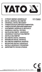 YATO YT-73093 Manual