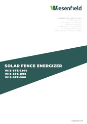 Wiesenfield WIE-SFE-1200 User Manual