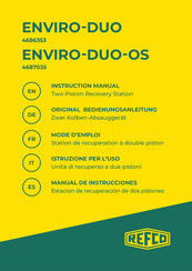 Refco ENVIRO-DUO-OS Instruction Manual