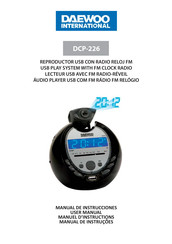 Daewoo International DCP-226 User Manual