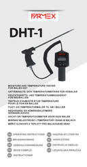 farmex DHT-1 Operating Instructions Manual