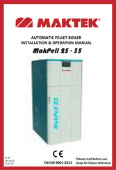 Maktek MakPell 25 Installation & Operation Manual