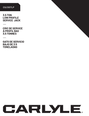 Carlyle CSJ35TLP Operating Manual
