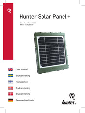 Hunter Solar Panel Plus SP150 User Manual