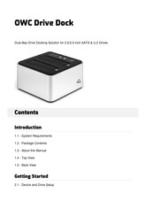 OWC Drive Dock Manual