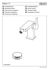 KEUCO Edition 51109 Mounting Instruction