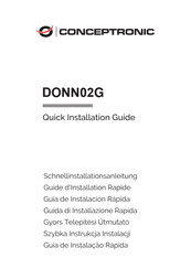 Conceptronic DONN02G Quick Installation Manual