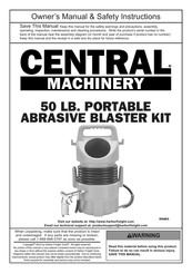 Central Machinery 59483 Owner's Manual & Safety Instructions