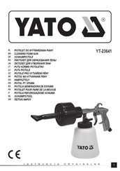 YATO YT-23641 Original Instructions Manual