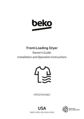 Beko HPD24414W2 Owner's Manual
