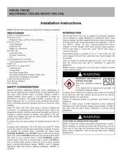 Carrier FMC5Z Installation Instructions Manual