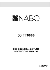NABO 50 FT6000 Instruction Manual