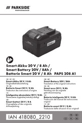 Parkside Performance 418080 2210 Translation Of The Original Instructions