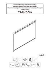 Vente Unique VIADANA Instructions For Assembly