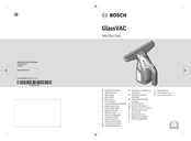 Bosch GlassVAC Solo Original Instructions Manual