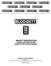 Blodgett SG2136 Service And Repair Manual