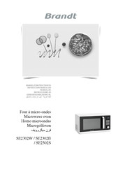 Brandt SE2302S Instruction Manual