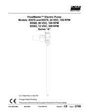Lincoln industrial FlowMaster 85582 Manual