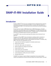 OPTO 22 SNAP-IT-RM-ADS Installation Manual