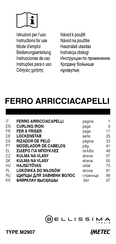 Imetec BELLISSIMA M2907 Instructions For Use Manual