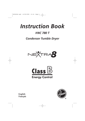 Hoover NEXTRA8 HNC 780 T Instruction Book