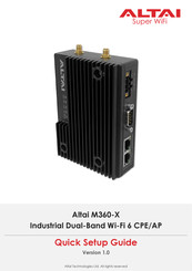 ALTAI M360-X Quick Setup Manual