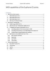 Euphonix CS Series Manual