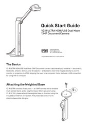 Ipevo VZ-R ULTRA Quick Start Manual