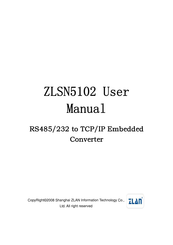 ZLAN ZLSN5102 User Manual