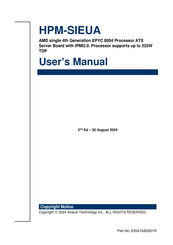 Avalue Technology HPM-SIEUA User Manual