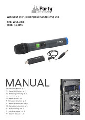 Party Light & Sound 15-3055 Instruction Manual