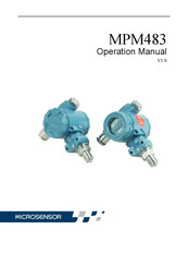 Microsensor MPM483 Operation Manual