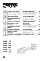 Makita GA032G Instruction Manual