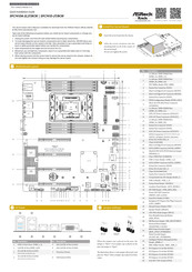 ASROCK Rack SPC741D8-2L2T/BCM Quick Installation Manual