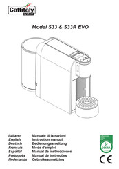 Caffitaly System S33 Instruction Manual