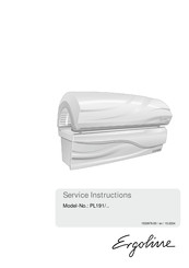 ergoline PL191 Series Service Instructions Manual