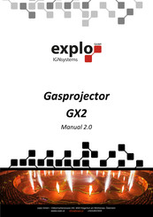 Explo GX2DMX Manual