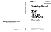 Hitachi ZW 180PL-5B Workshop Manual
