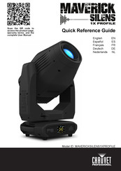 Chauvet Professional MAVERICKSIL1XPR Quick Reference Manual