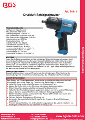 BGS technic 74411 Instruction Manual