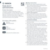Bosch BSD-2 Quick Instructions